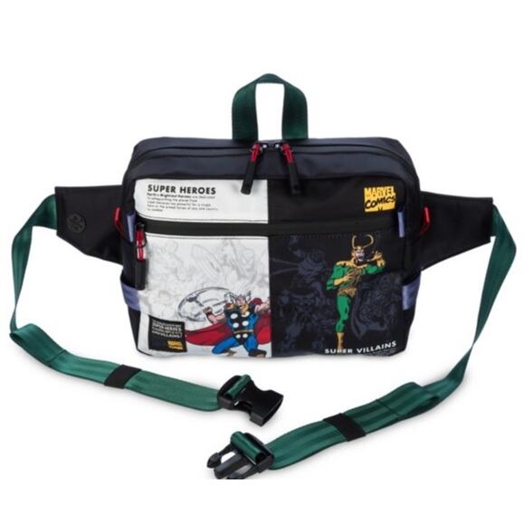 Thor and Loki Hip Pack Hulk Iron Man Captain America Spider-man Disney Store - Picture 1 of 1